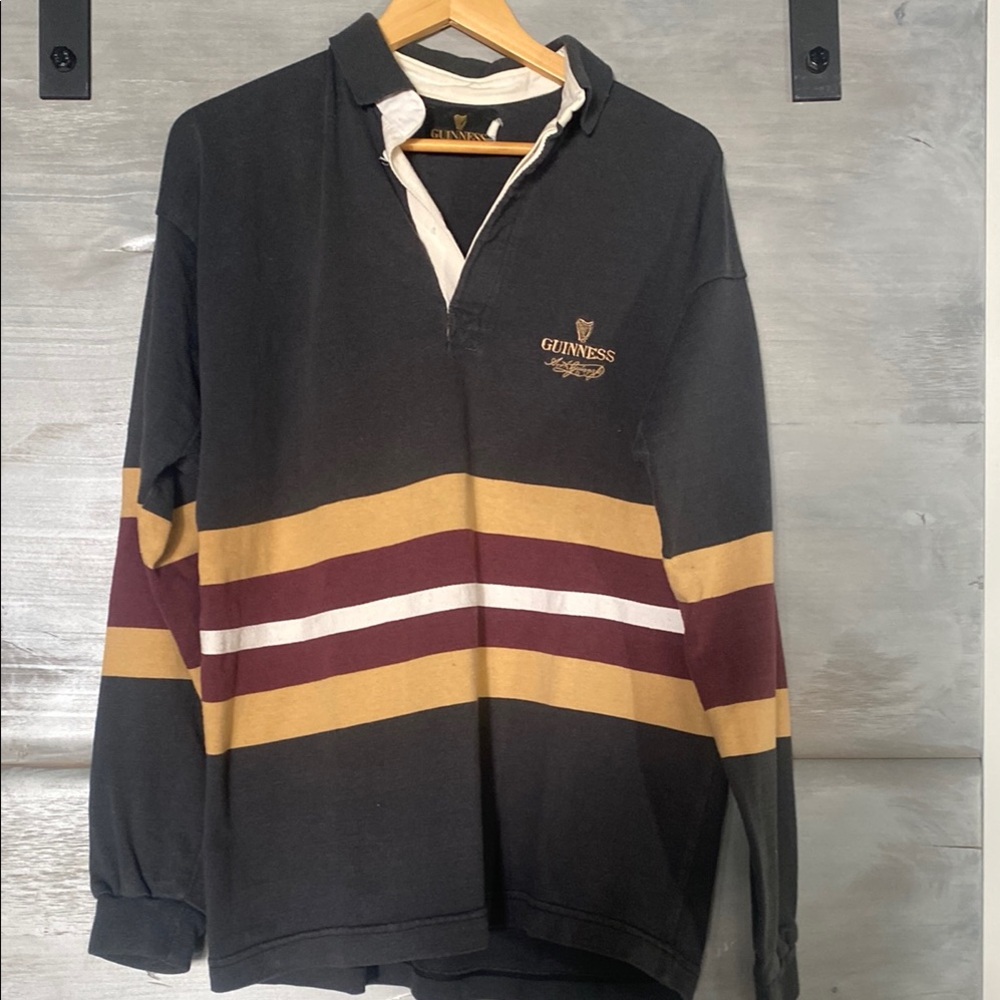Guinness Vintage Rugby Shirt. Size L. Excellent Condition.